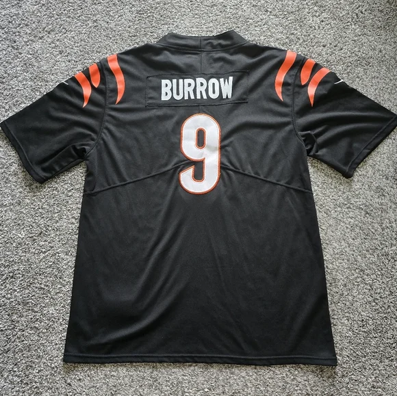 Joe Burrow Embroidered Nike Jersey Men's Black XXL - Picture 4 of 4